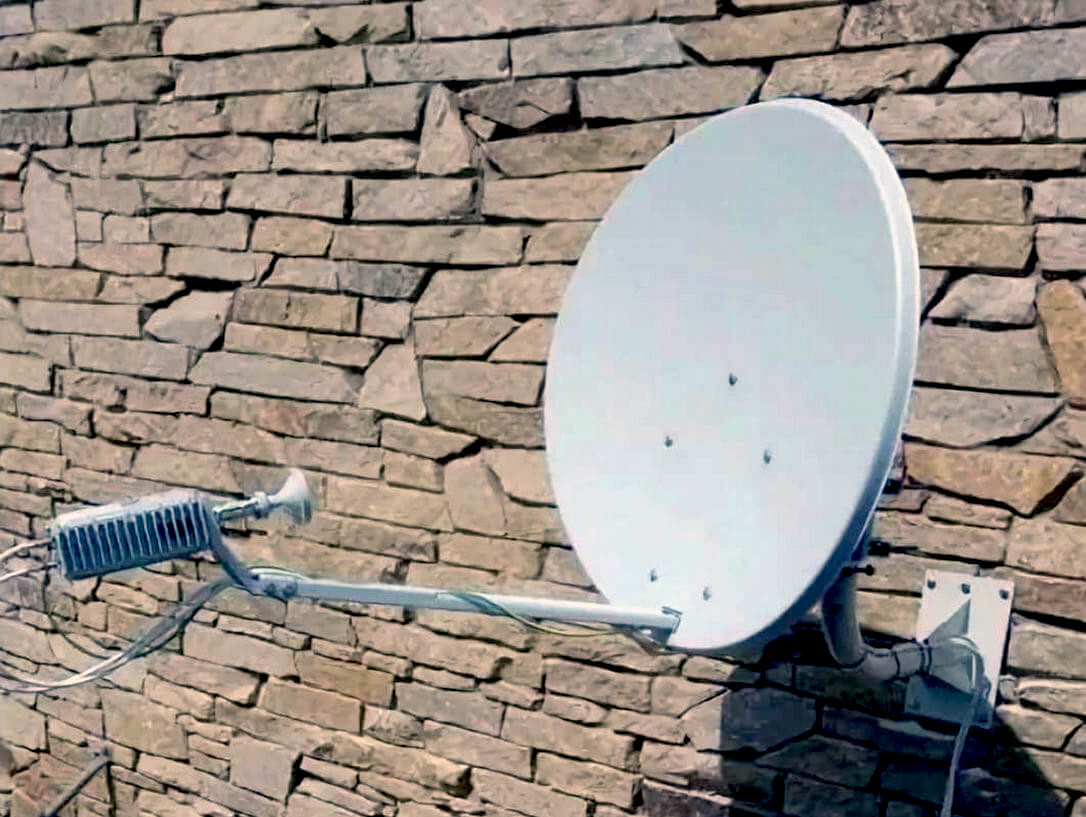 Установка спутникового Интернета в Куровском: фото №2